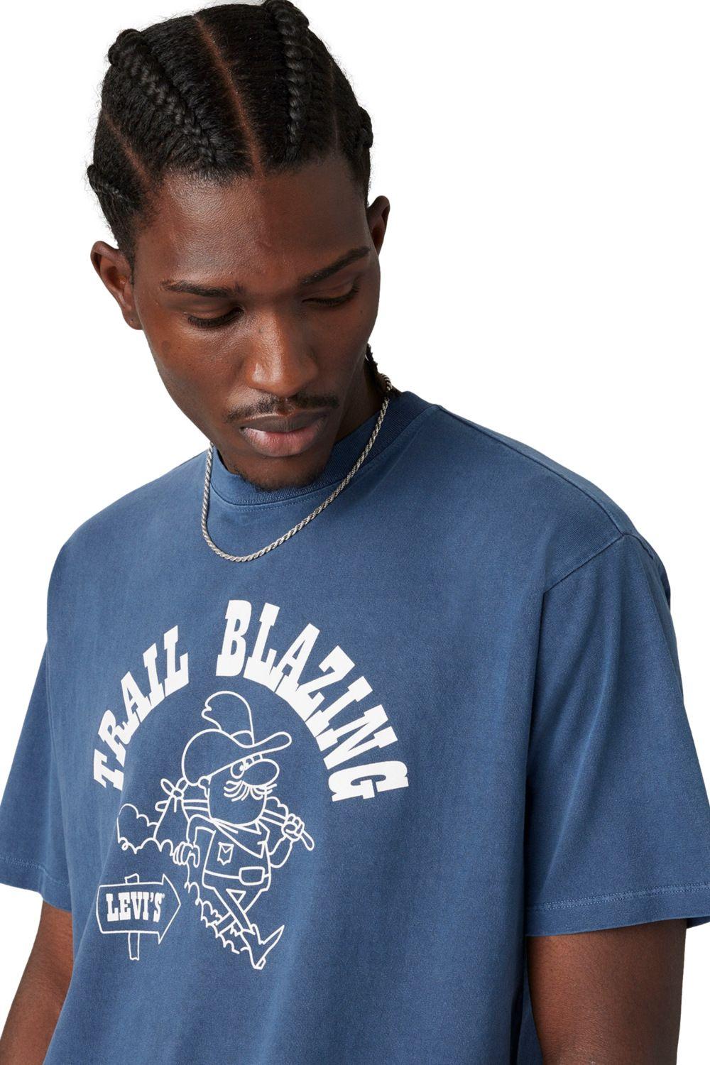 Polera Hombre Vintage Fit Graphic Tee Azul Levis 87373-0147-3