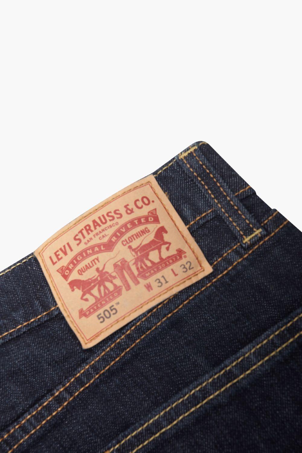 Jeans Hombre 505 Regular Azul Levis 00505-1447-4