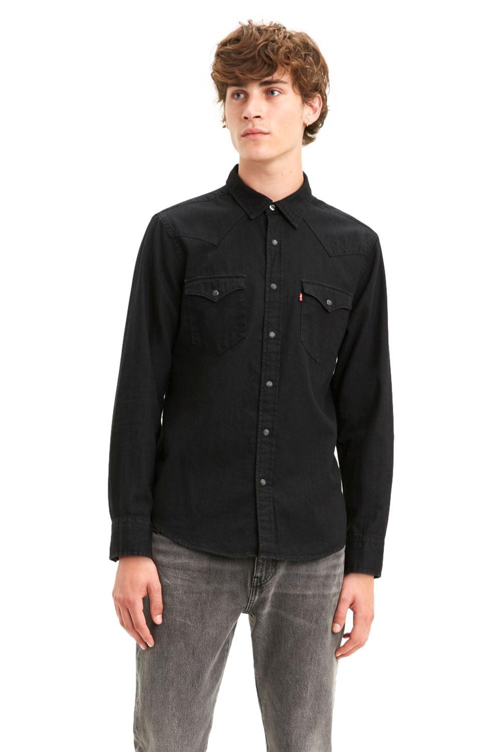Camisa Hombre Classic Western Standard Negro Levis 85745-0000-2