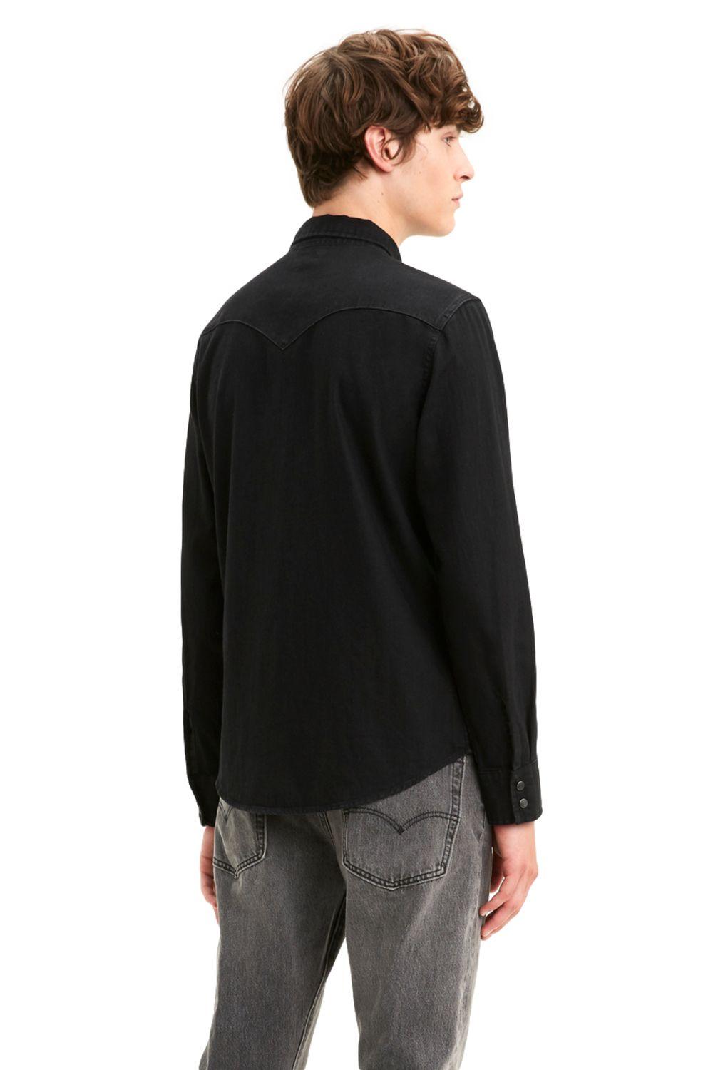 Camisa Hombre Classic Western Standard Negro Levis 85745-0000-3