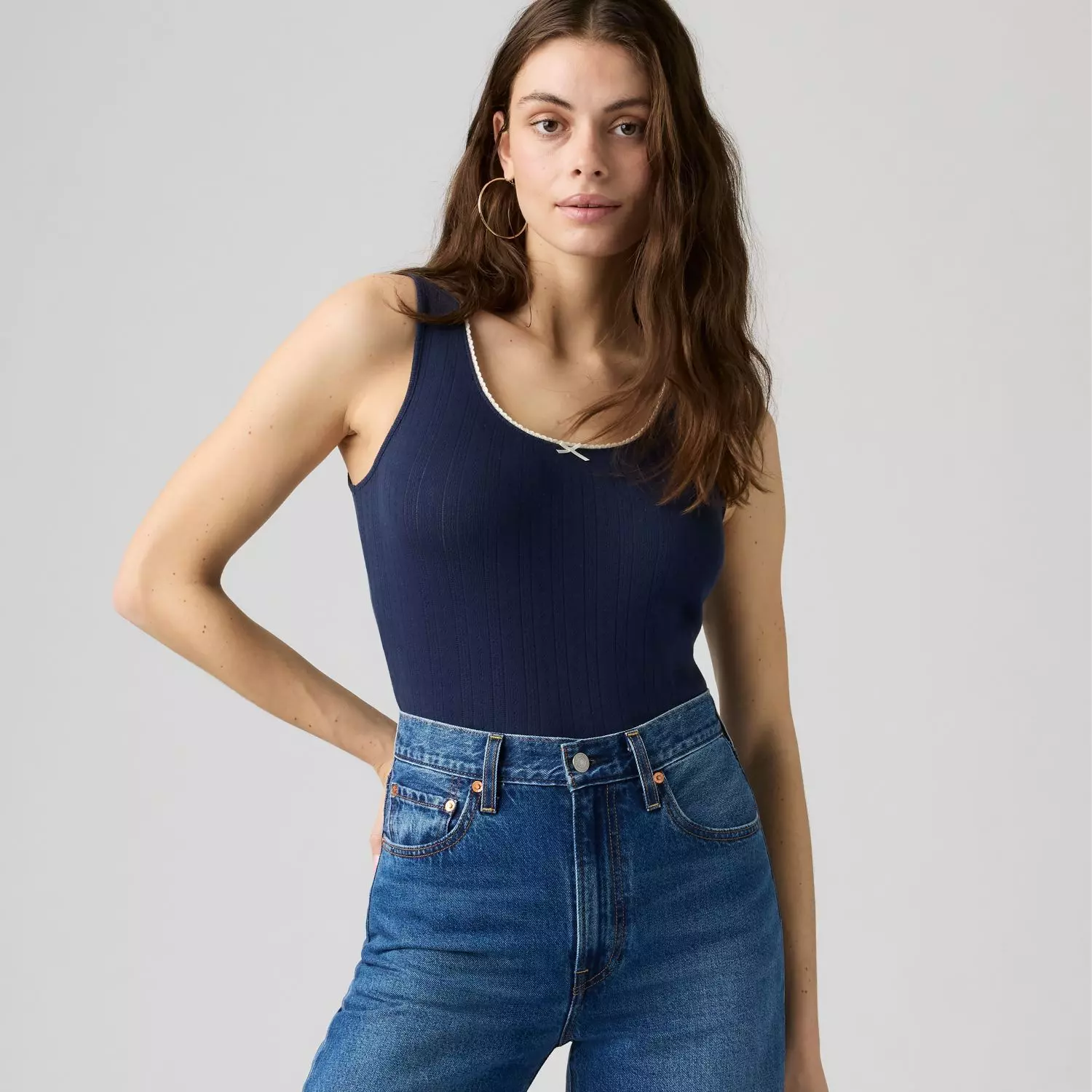 Polera Mujer Sweetie Azul Levis 0087S-0001-2