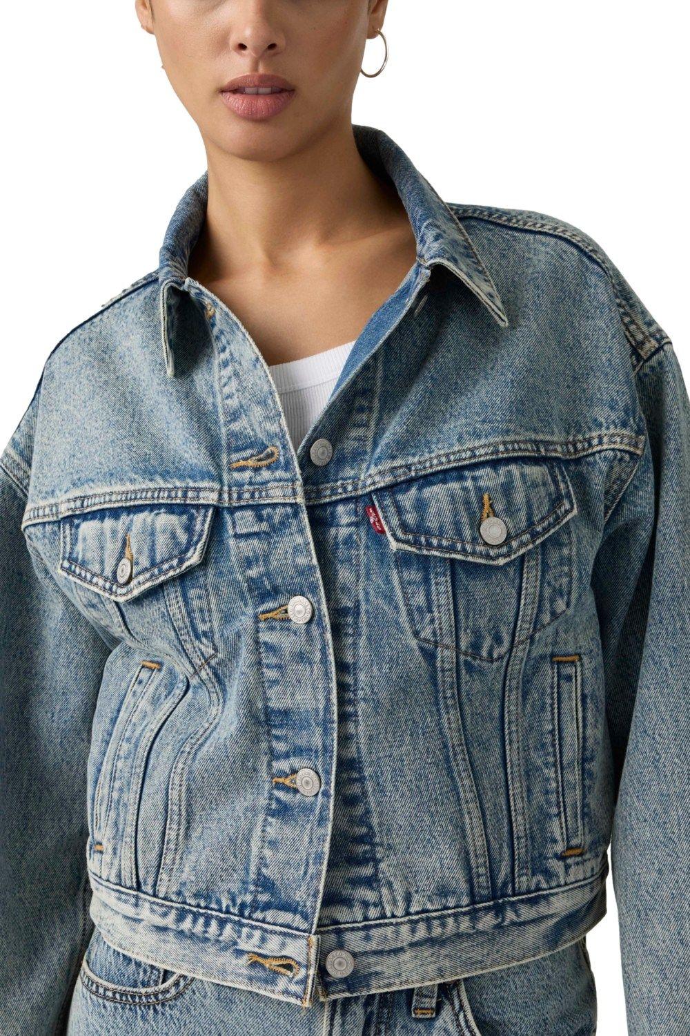 Chaqueta Mujer Shrunken 90s Trucker Azul Levis A9155-0021-3