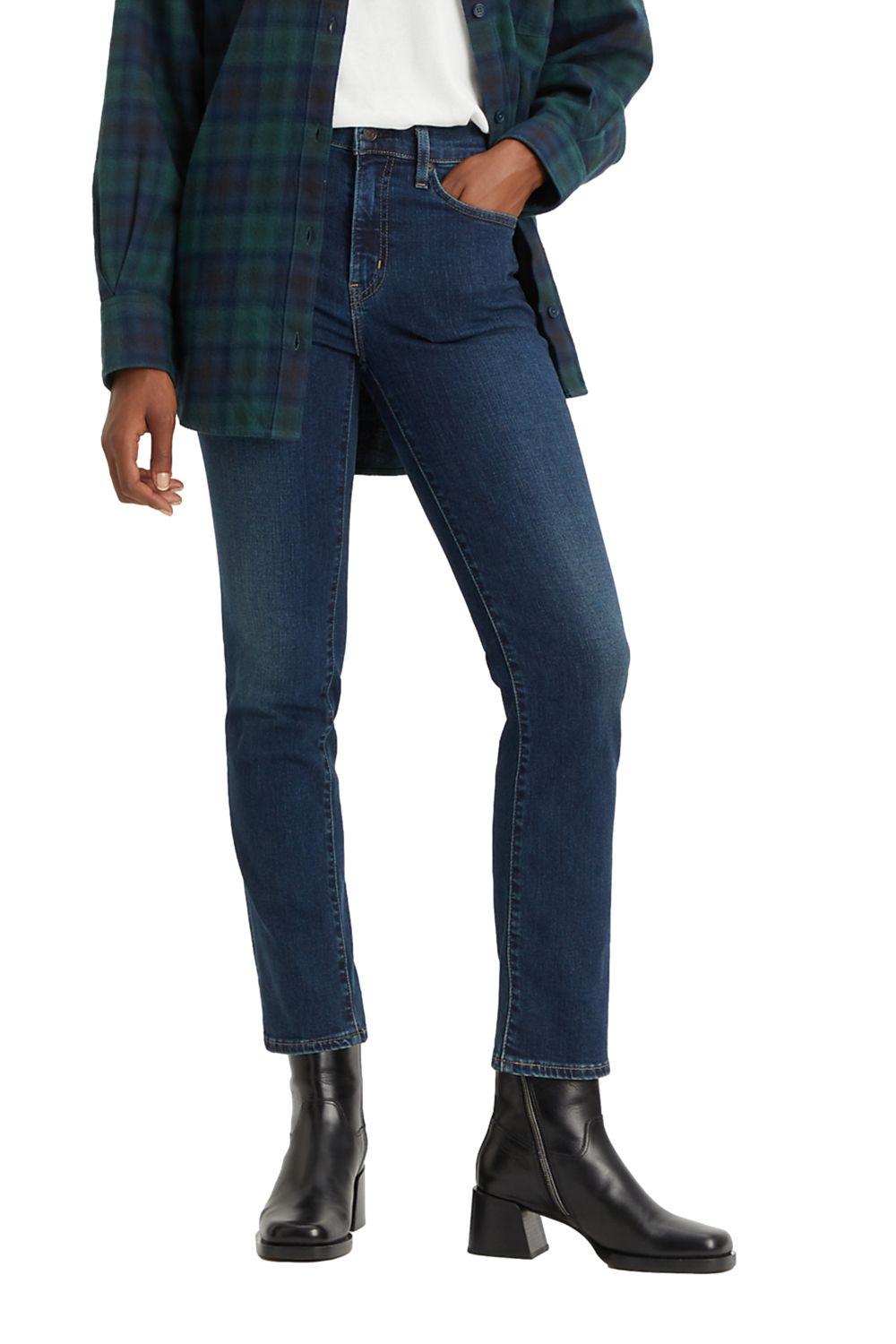 Jeans Mujer 724 High Rise Straight Azul Levis 18883-0208-0