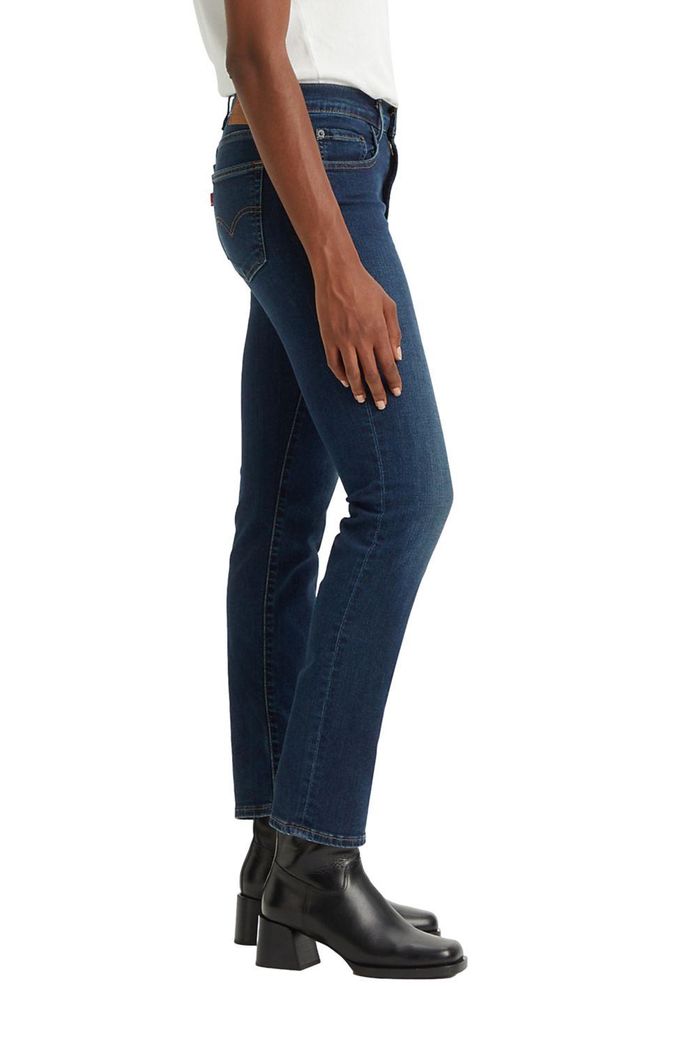 Jeans Mujer 724 High Rise Straight Azul Levis 18883-0208-1