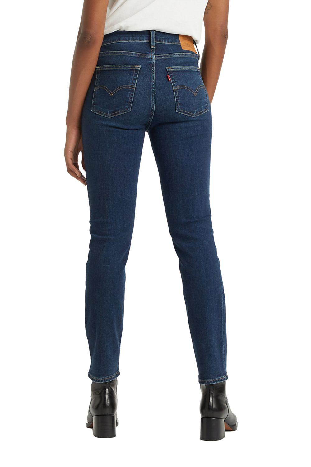 Jeans Mujer 724 High Rise Straight Azul Levis 18883-0208-2