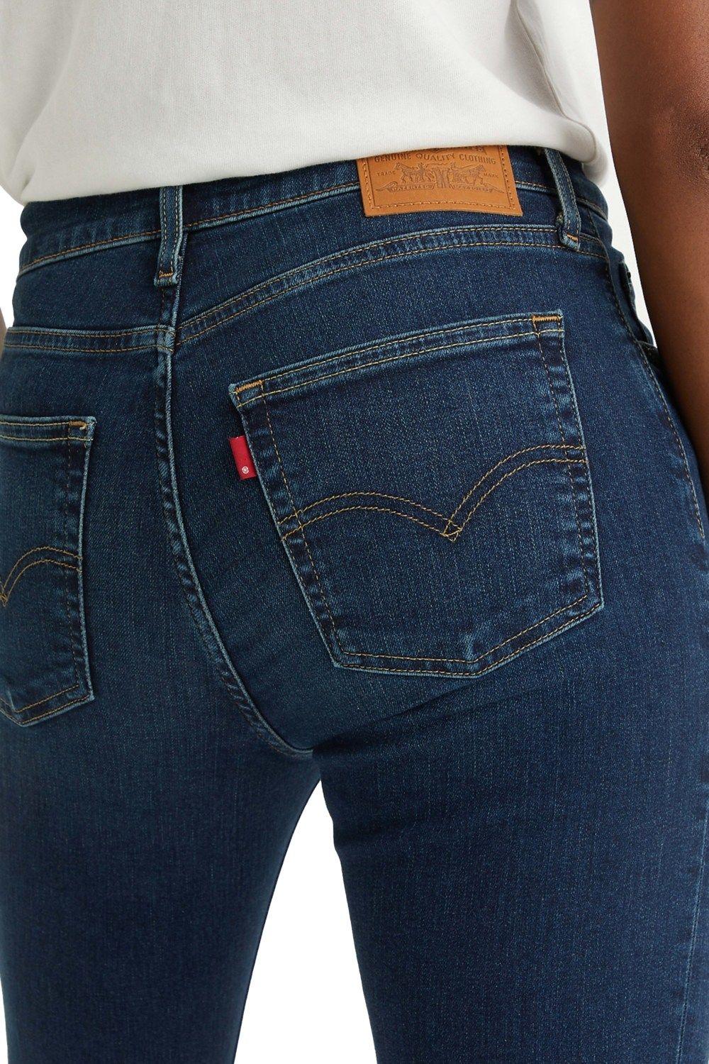 Jeans Mujer 724 High Rise Straight Azul Levis 18883-0208-4