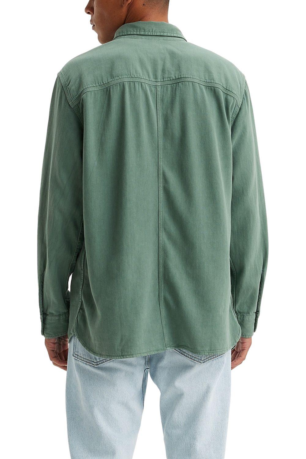 Camisa Hombre Auburn Worker Verde Levis A7224-0000-1