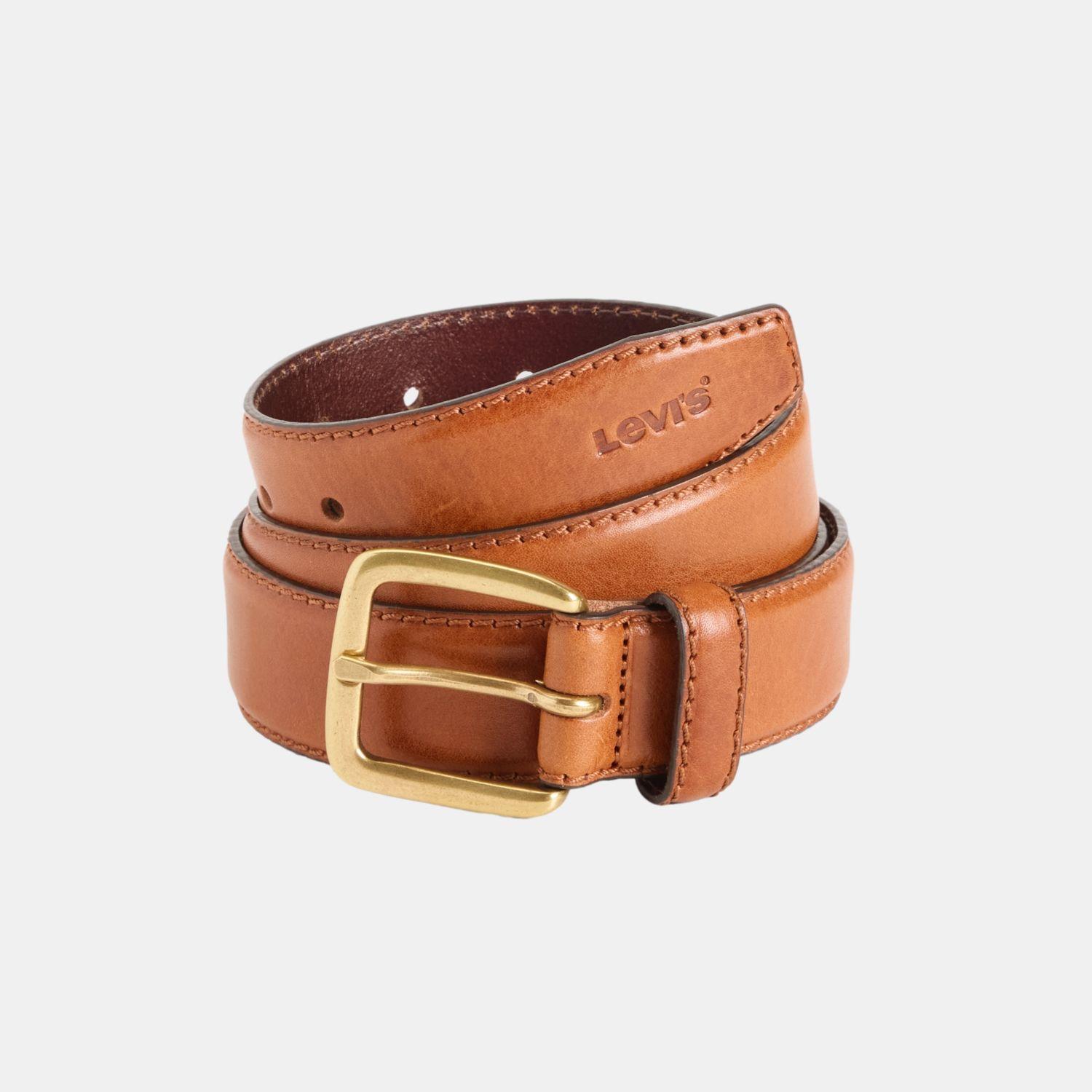 Cinturón Hombre Finn Feather Edge Belt Café Levis 007YU-0000-1