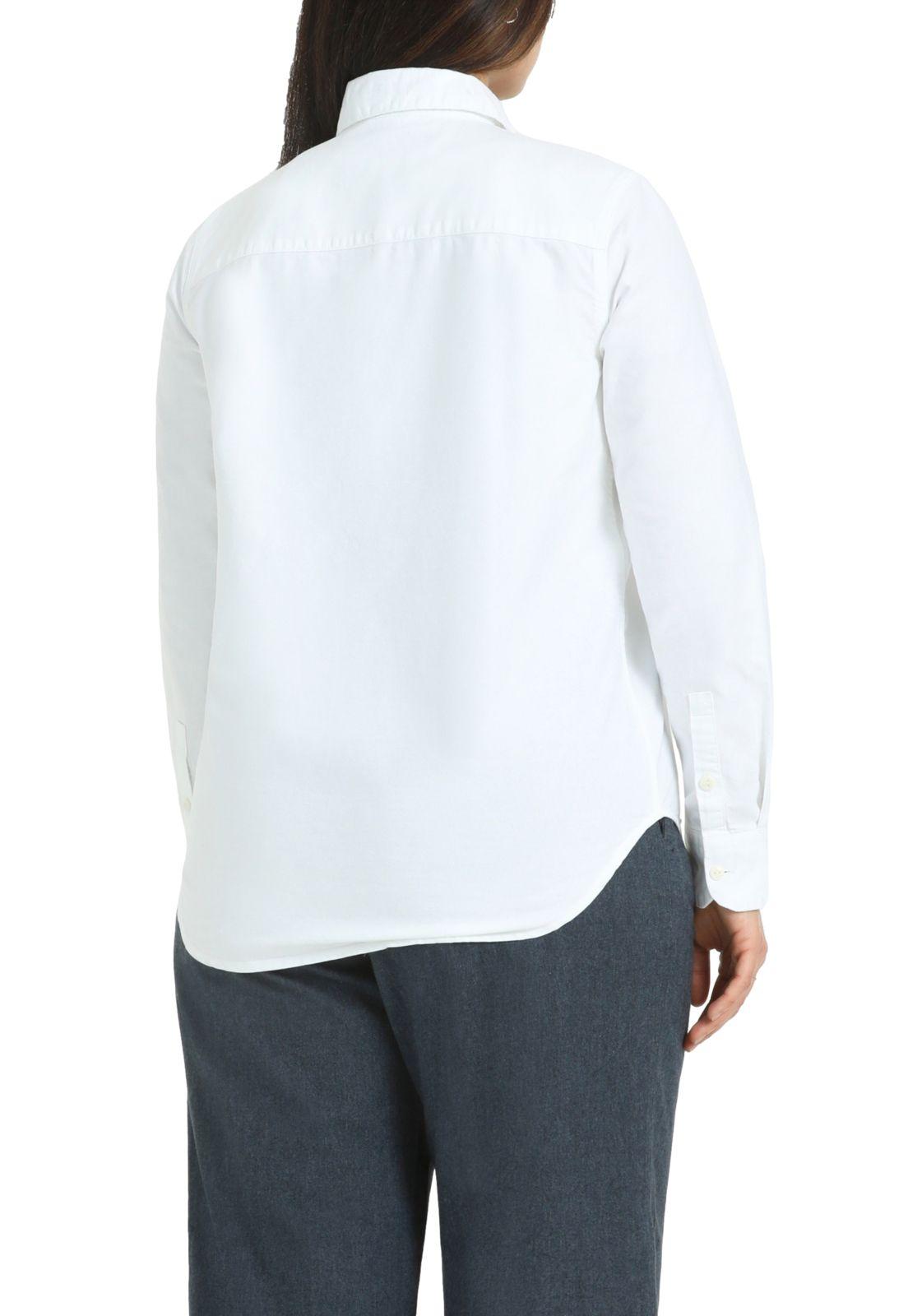 Blusa Mujer Original Core Woven Regular Fit Blanco A6980-0000-2