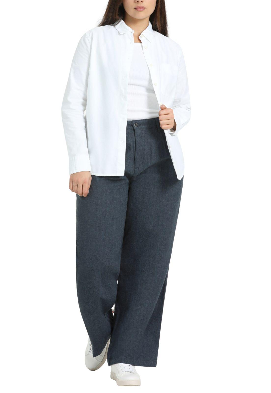 Blusa Mujer Original Core Woven Regular Fit Blanco A6980-0000-3