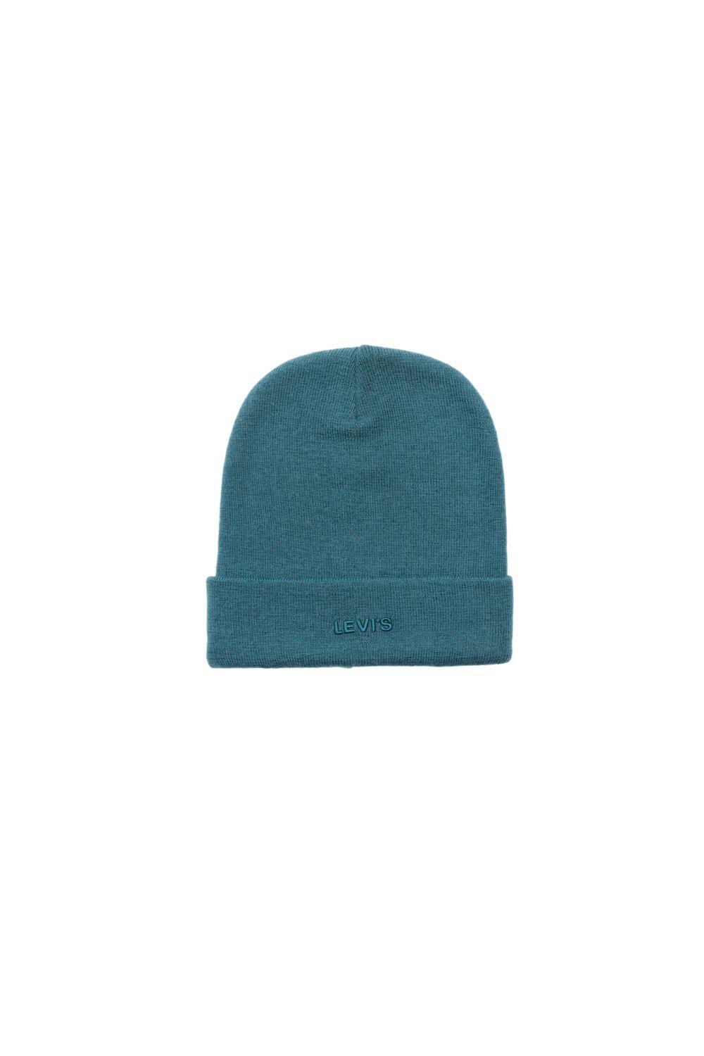 Gorro Mujer Beanie mini Logo Batwing Azul Levis 87759-0043-0