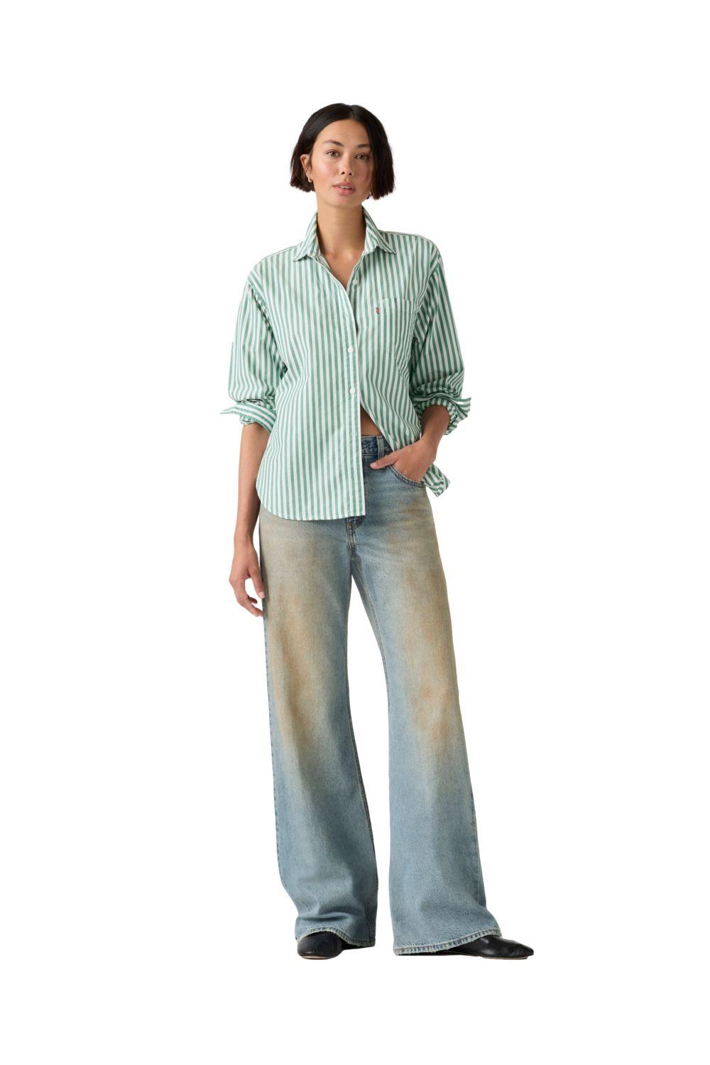 Jeans Mujer Loose Boot Azul Levis 005DO-0007-3