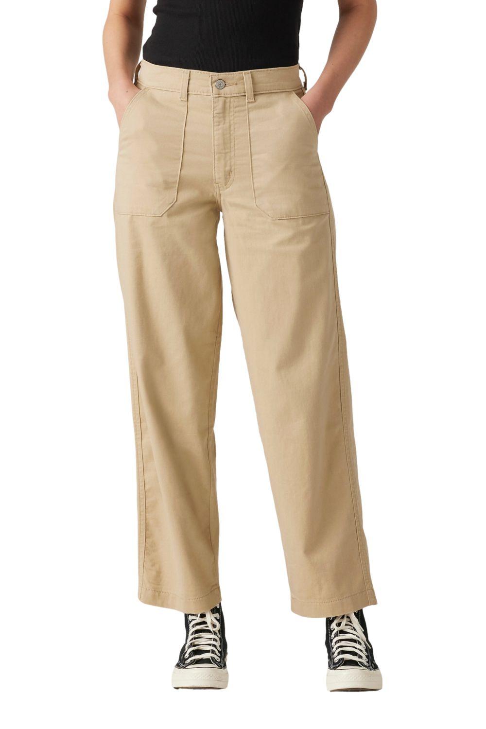 Pantalón Mujer Nd Utility Pant Café Levis A7543-0003-0