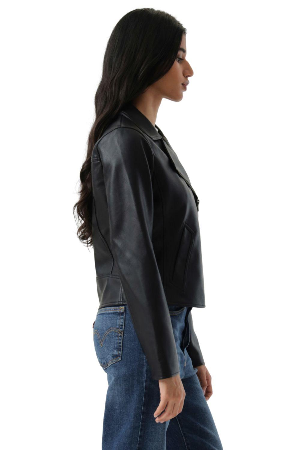 Chaqueta Mujer Slim Moto Welt Pockets Negro Levis 59544-0729-1