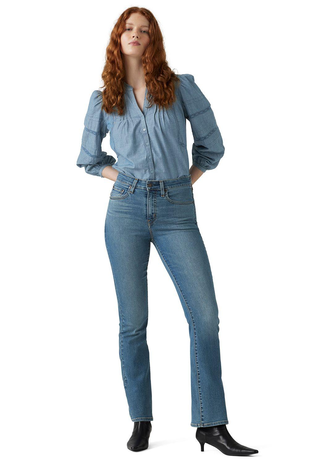 Jeans Mujer 725 High Rise Bootcut Azul Levis 18759-0235-3