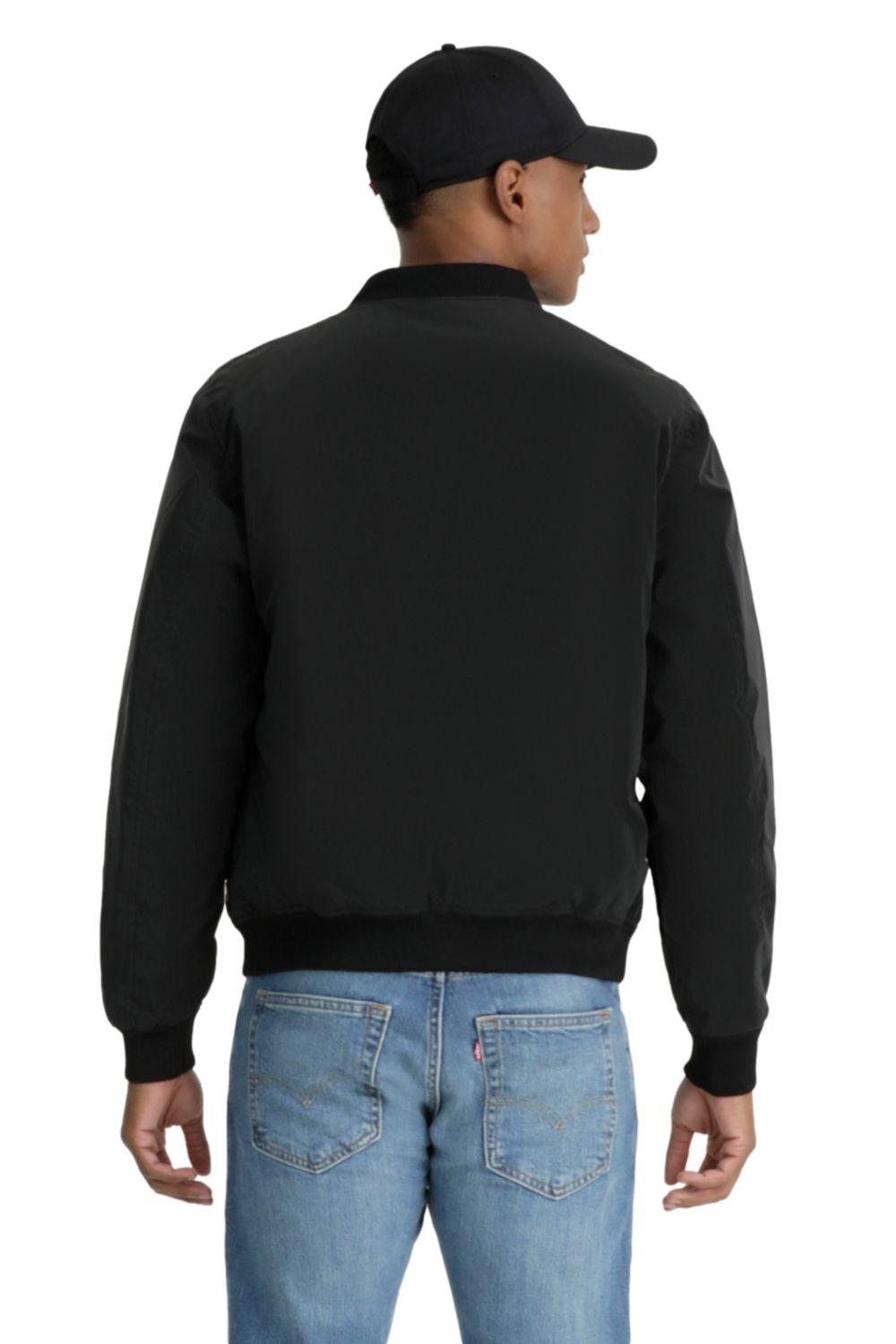 Chaqueta Hombre Bomber Poly Negro Levis 59491-0444-2