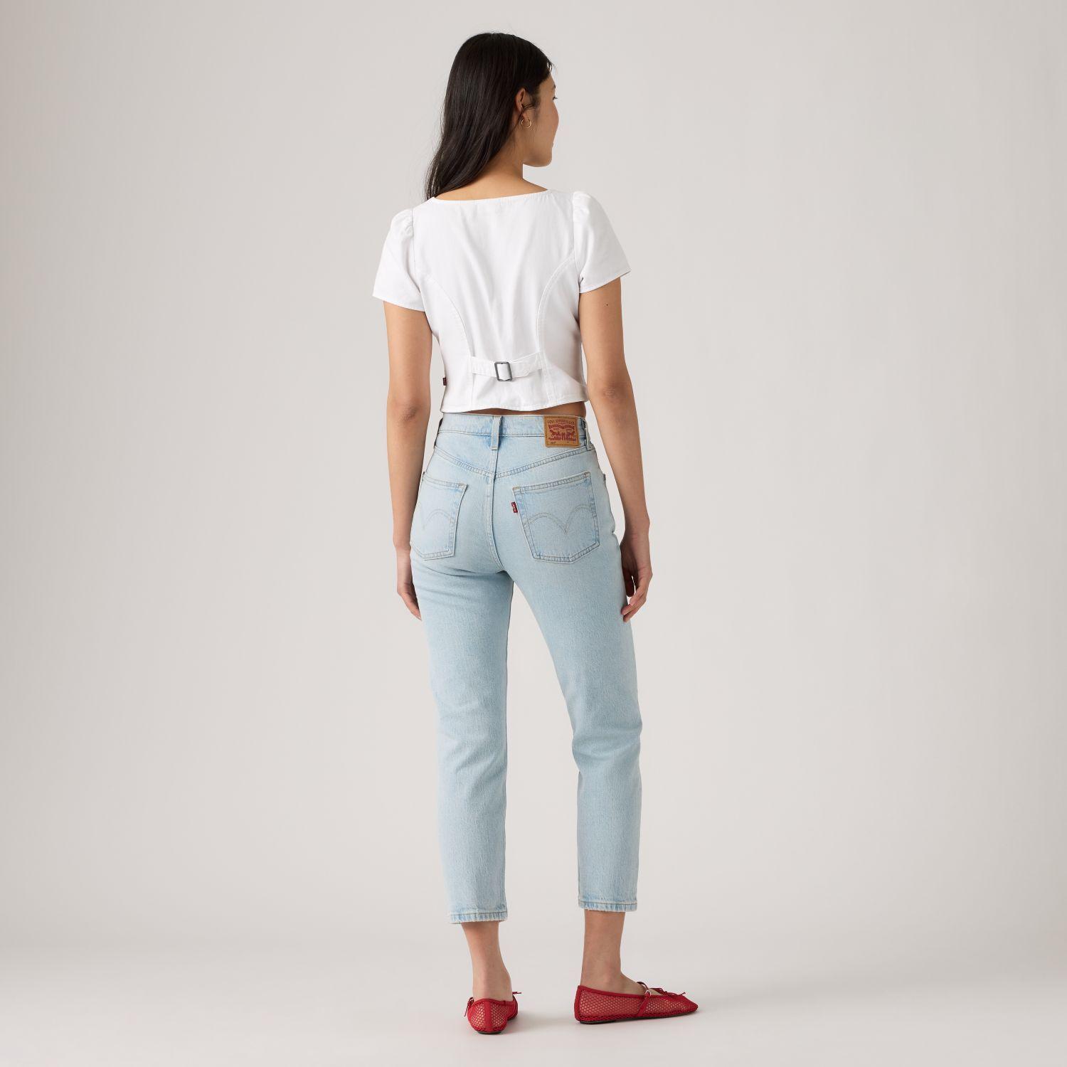 Jeans Mujer 501 Crop Celeste Levis 36200-0416-3