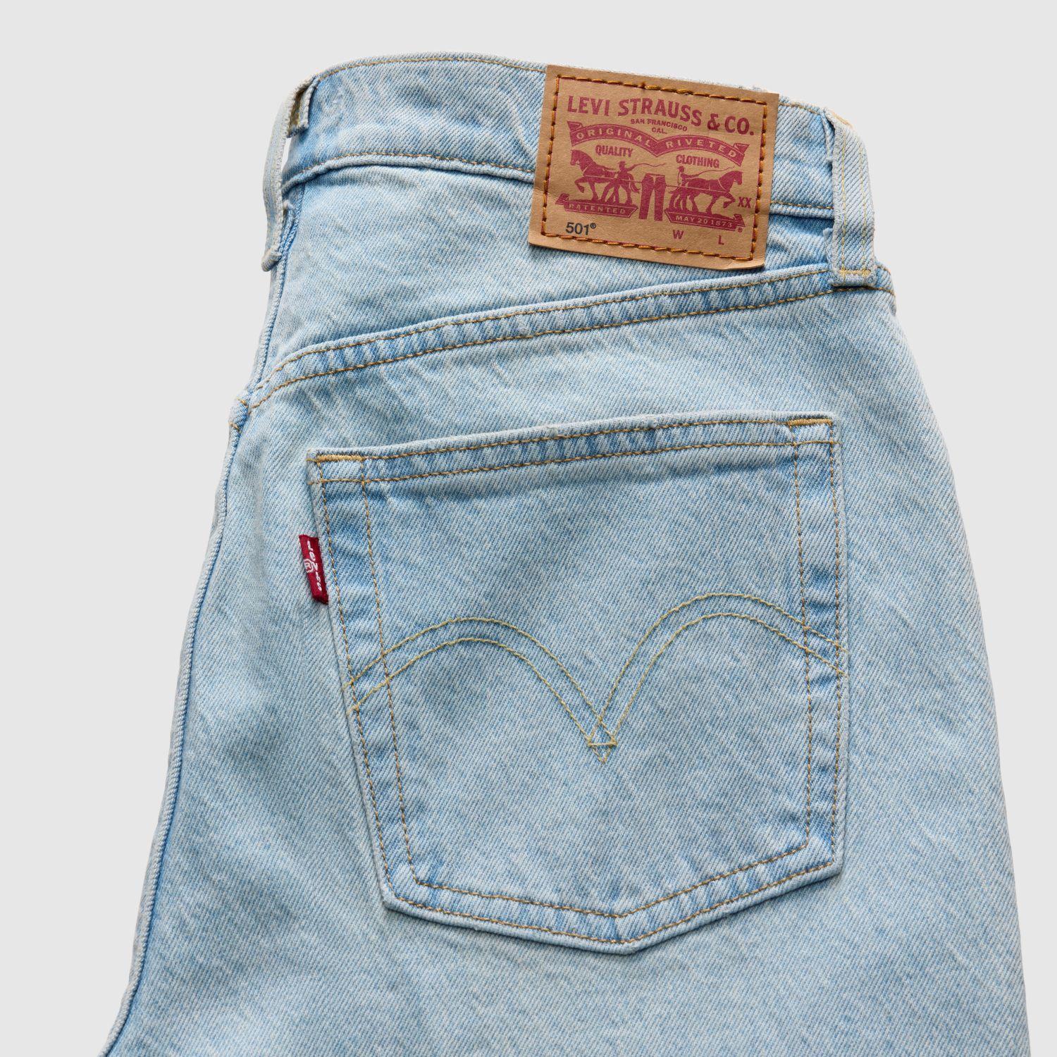 Jeans Mujer 501 Crop Celeste Levis 36200-0416-4