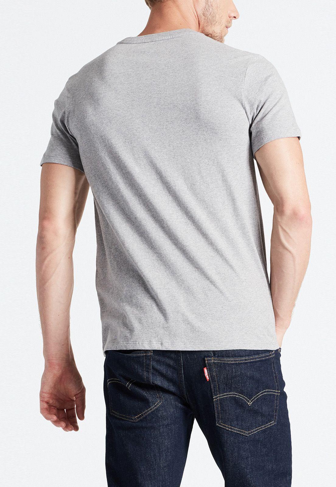 Polera Hombre Gráfica Logo Sportswear Gris Levis 39636-0010-1