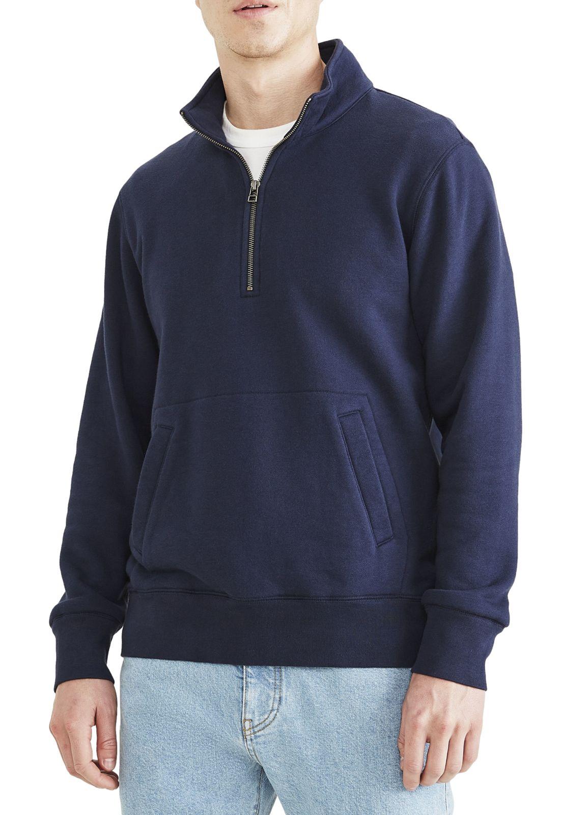 Polerón Hombre Half-Zip Fleece Regular Fit Azul A3151-0000-1