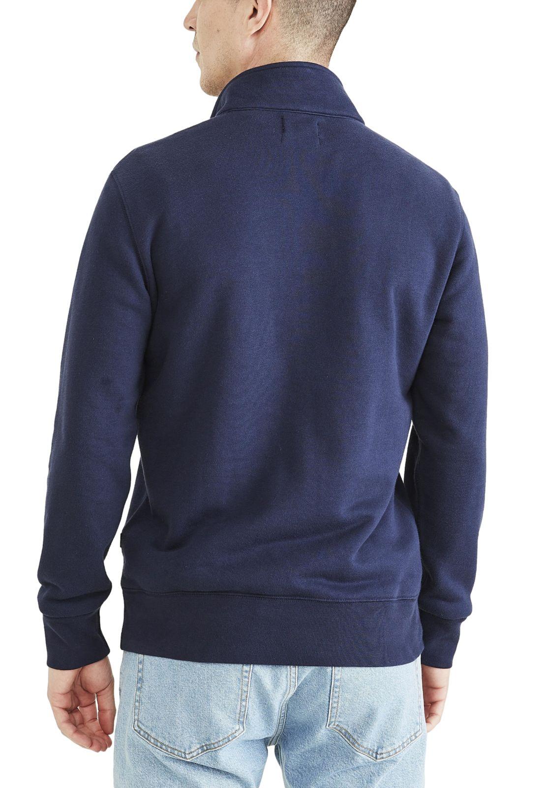 Polerón Hombre Half-Zip Fleece Regular Fit Azul A3151-0000-2