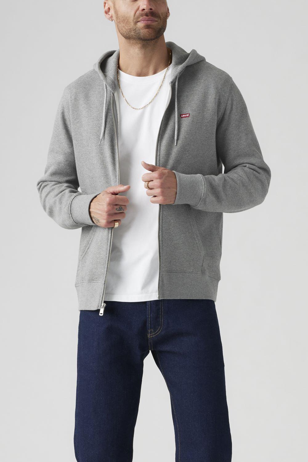 Polerón Hombre Regular Fit Color entero Gris Levis 34259-0000-0