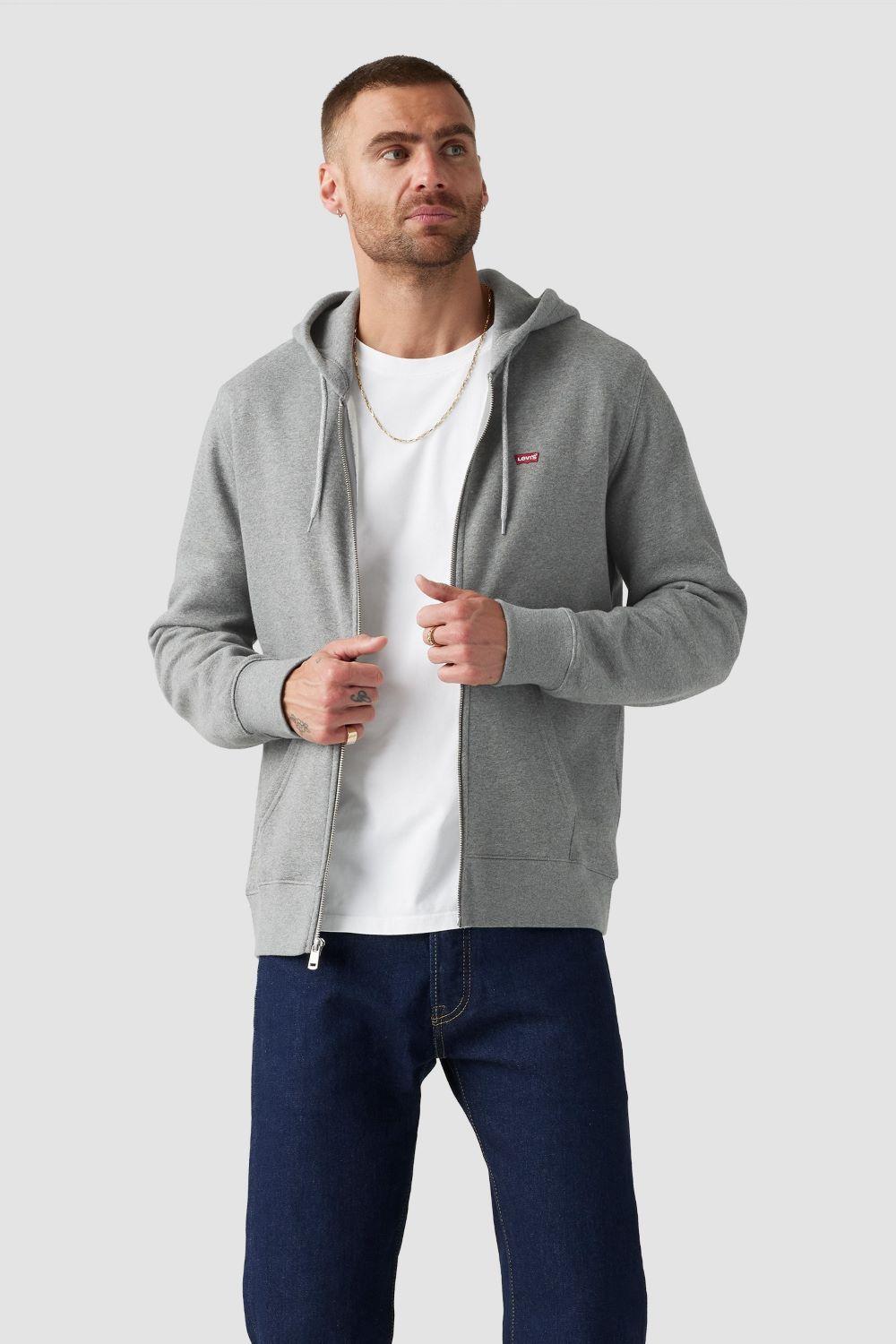 Polerón Hombre Regular Fit Color entero Gris Levis 34259-0000-2