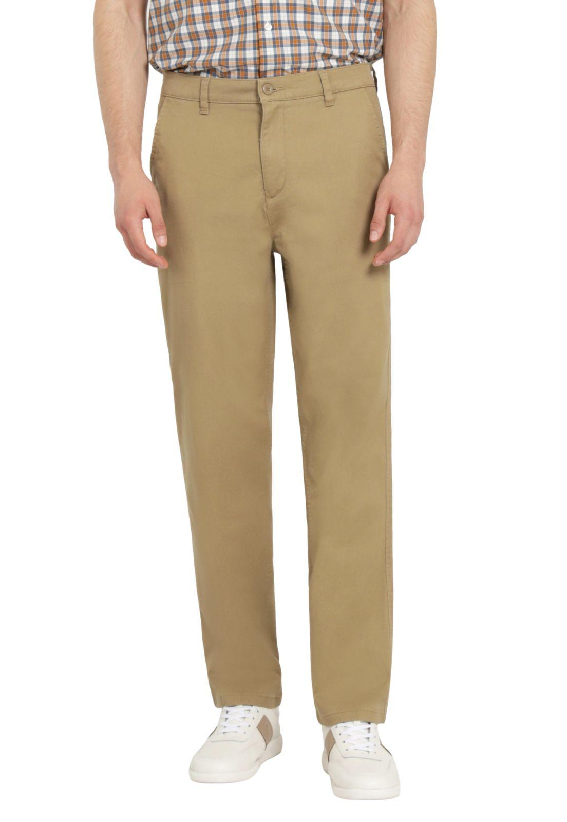 Pantalón Hombre Casual Chino Straight Fit Khaki A2929-0018-0