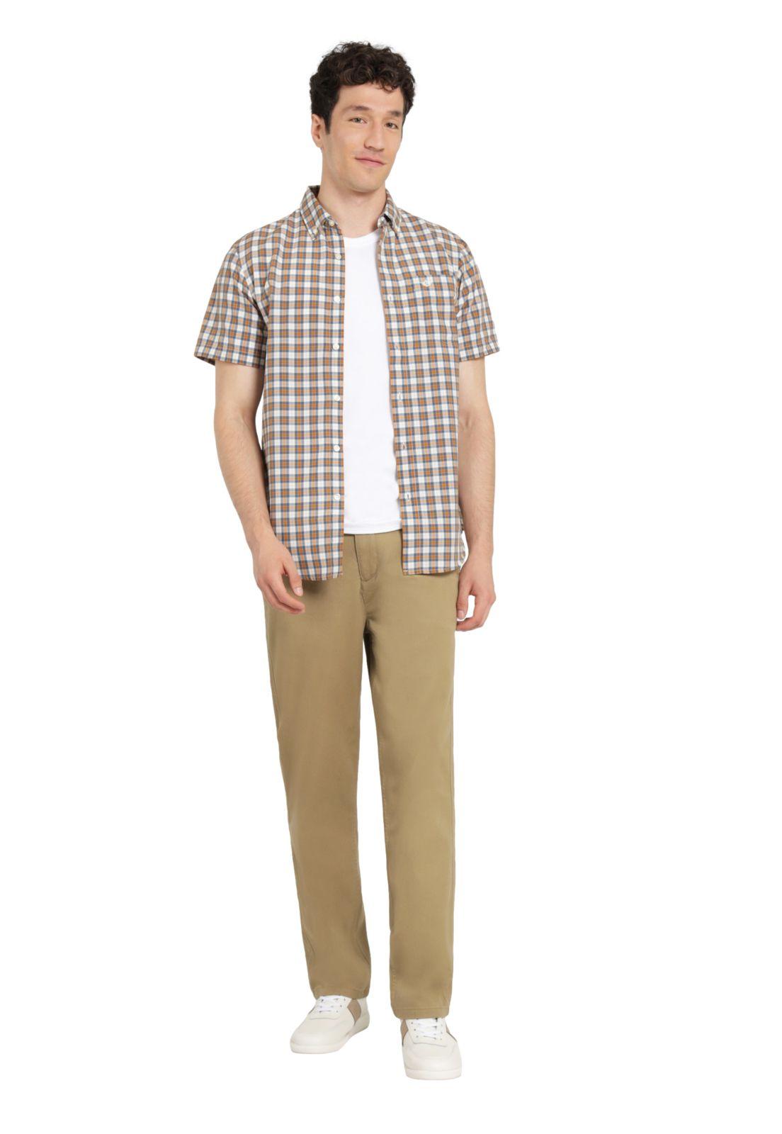 Pantalón Hombre Casual Chino Straight Fit Khaki A2929-0018-3