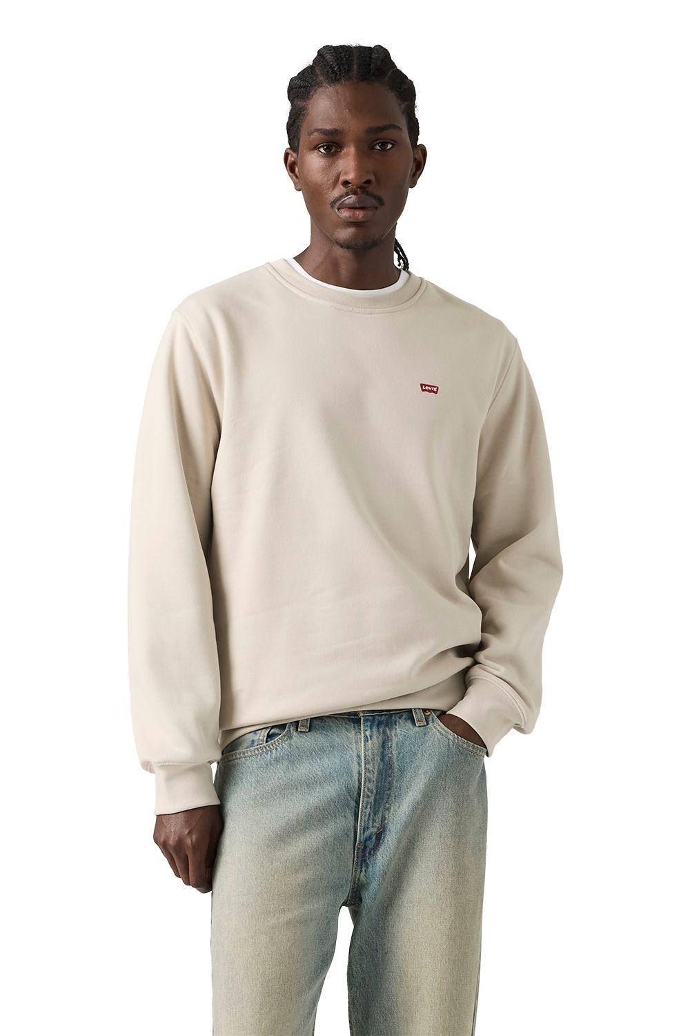 Polerón Hombre Core Ng Crew Sweatshirt Beige Levis 34257-0074-0