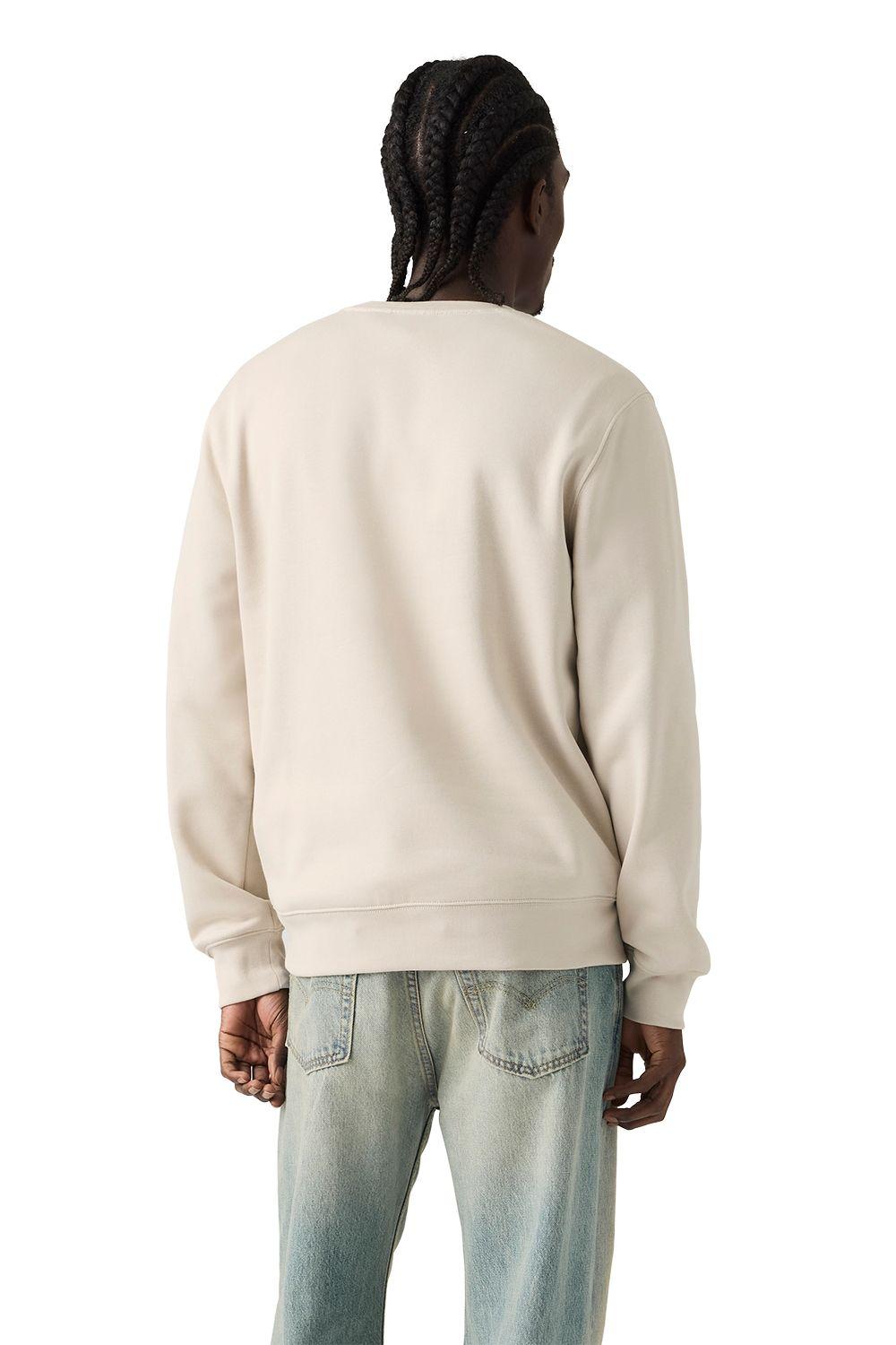 Polerón Hombre Core Ng Crew Sweatshirt Beige Levis 34257-0074-1