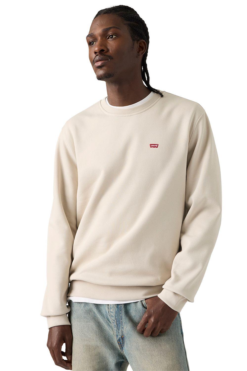 Polerón Hombre Core Ng Crew Sweatshirt Beige Levis 34257-0074-2