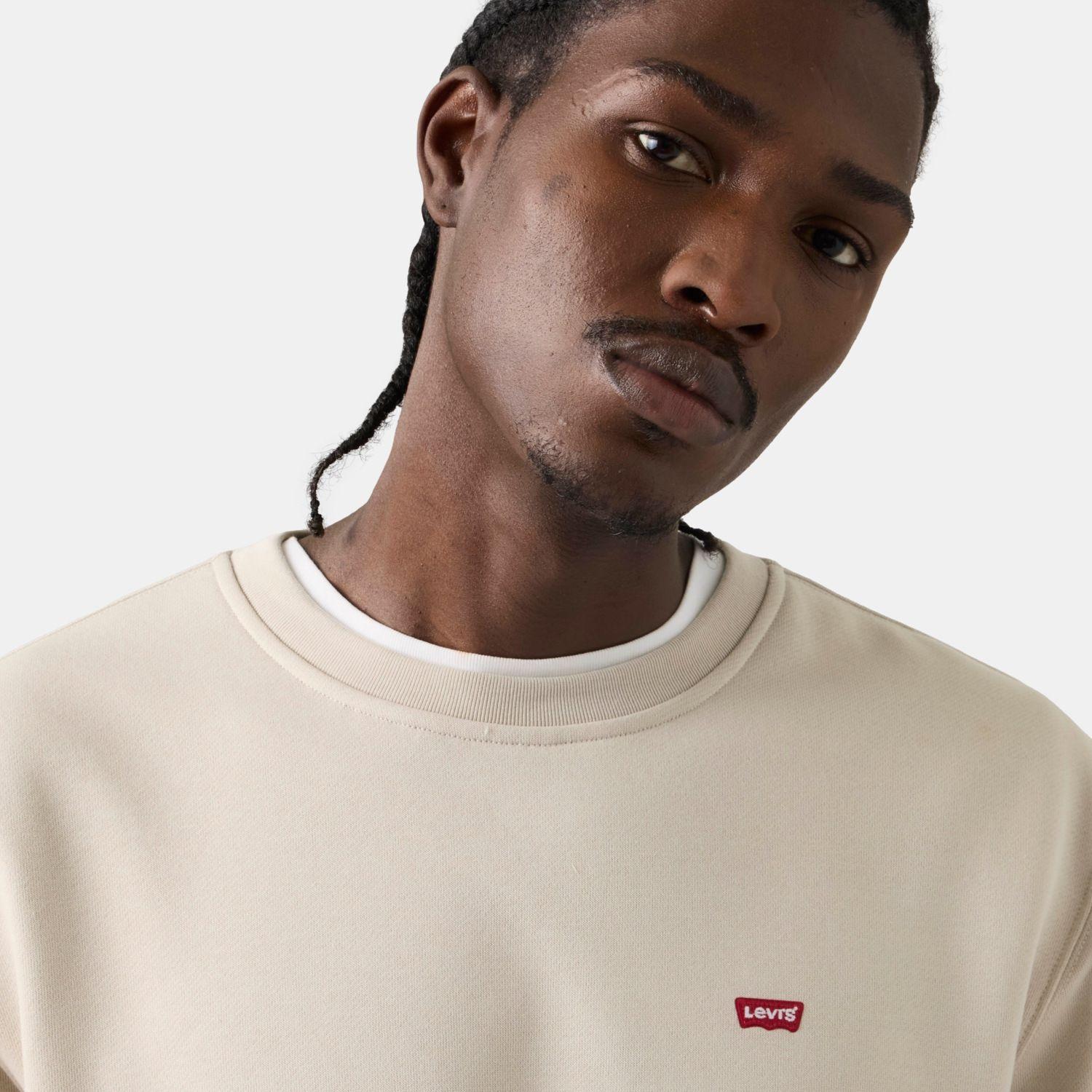 Polerón Hombre Core Ng Crew Sweatshirt Beige Levis 34257-0074-3
