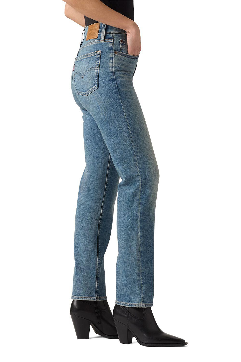Jeans Mujer 724 High Rise Straight Azul Levis 18883-0393-1