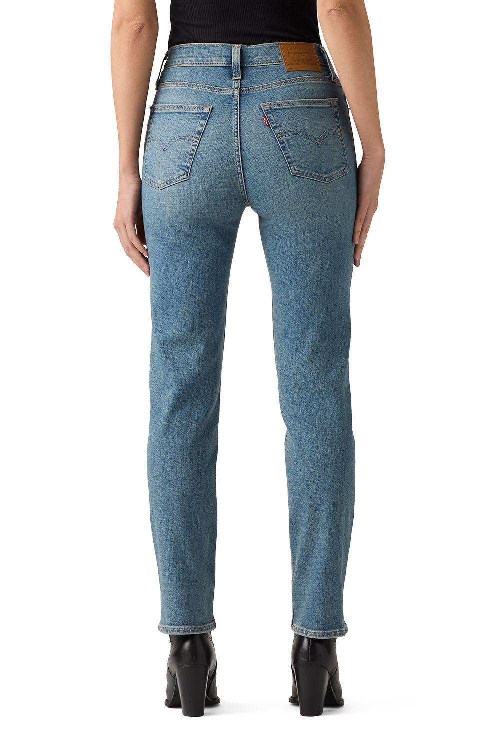 Jeans Mujer 724 High Rise Straight Azul Levis 18883-0393-2