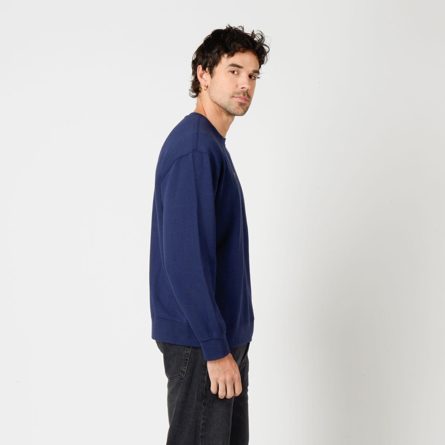 Polerón Hombre Relaxd Graphic Crew Azul Levis 38712-0522-1
