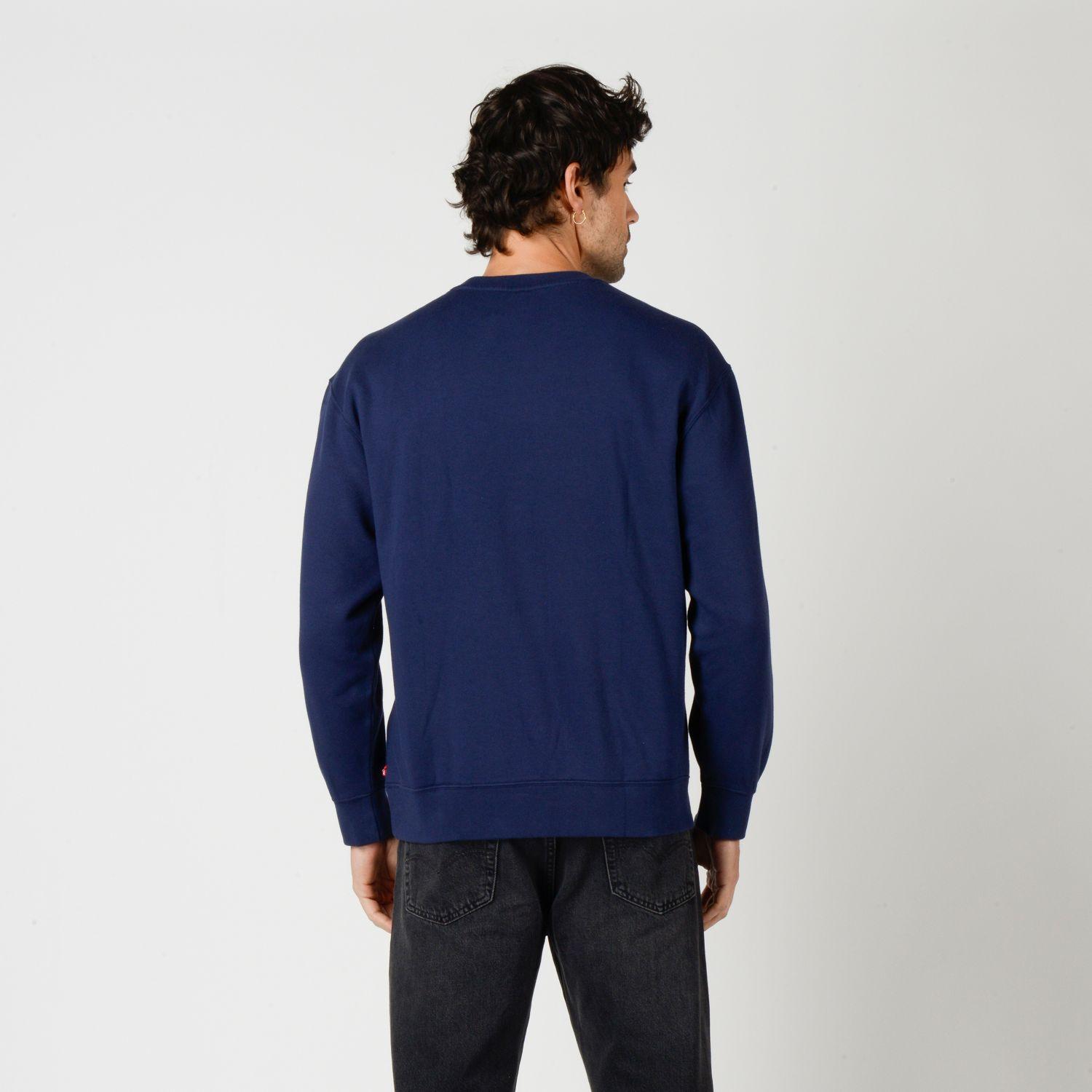 Polerón Hombre Relaxd Graphic Crew Azul Levis 38712-0522-2