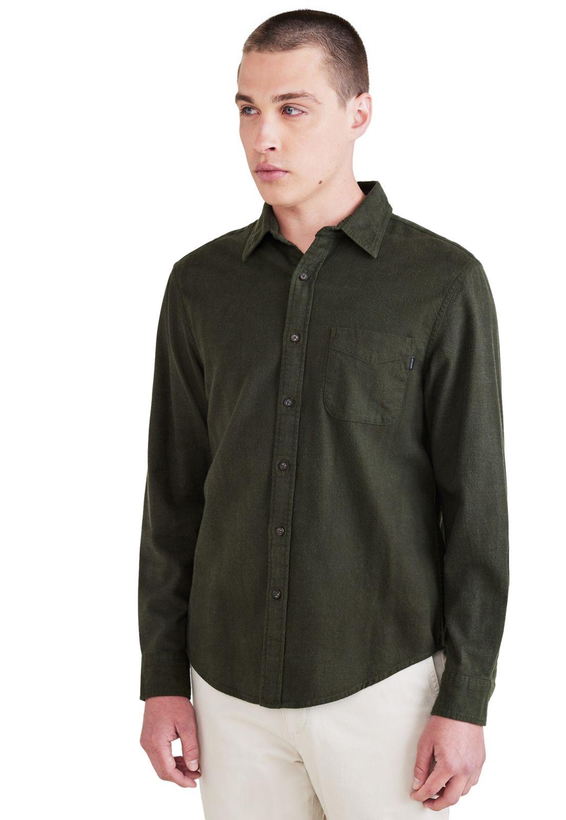 Camisa Hombre Original Button-Up Regular Fit Verde A1115-0050-0