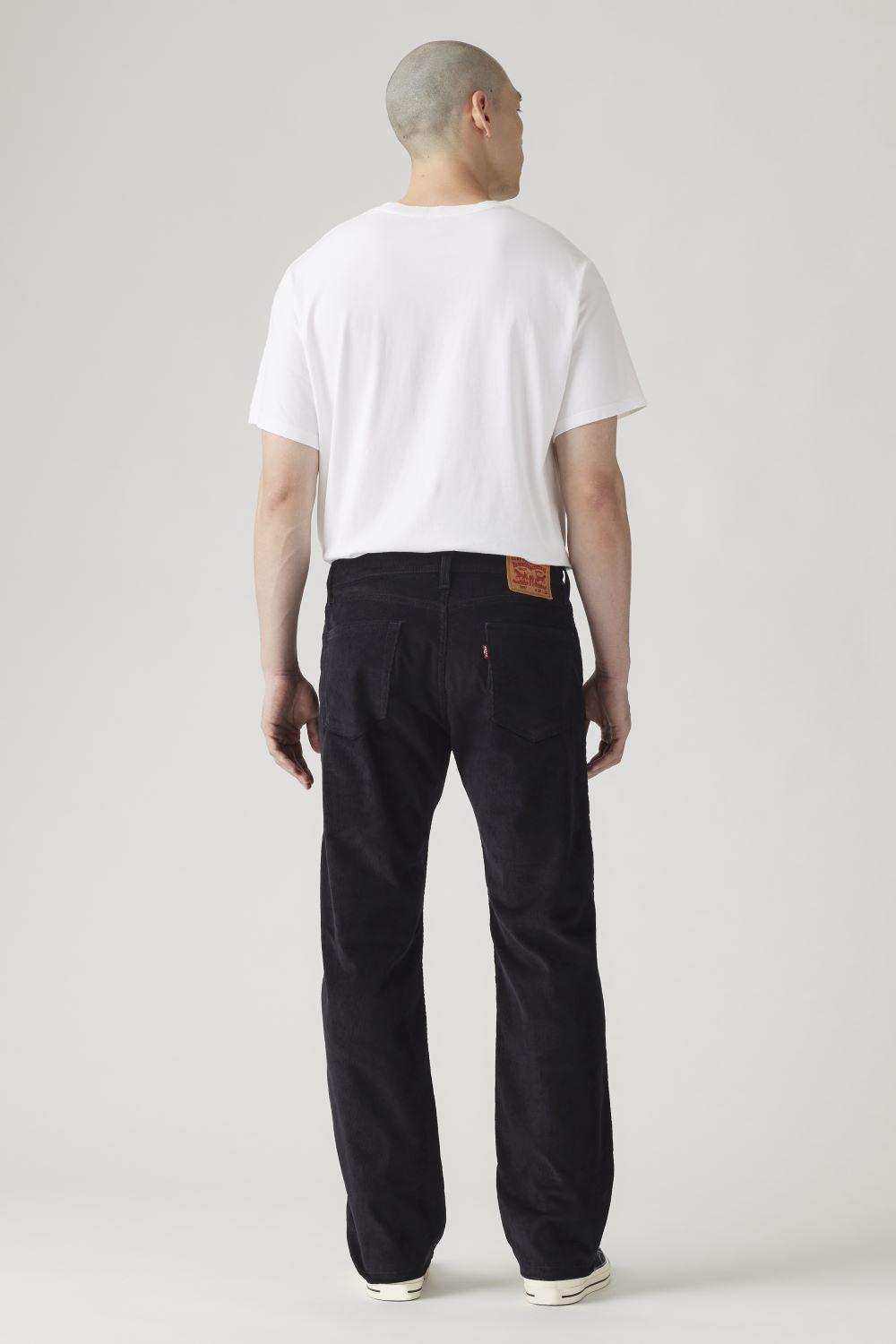 Jeans Hombre 505 Regular Cotelé Negro Levis 00505-1396-3