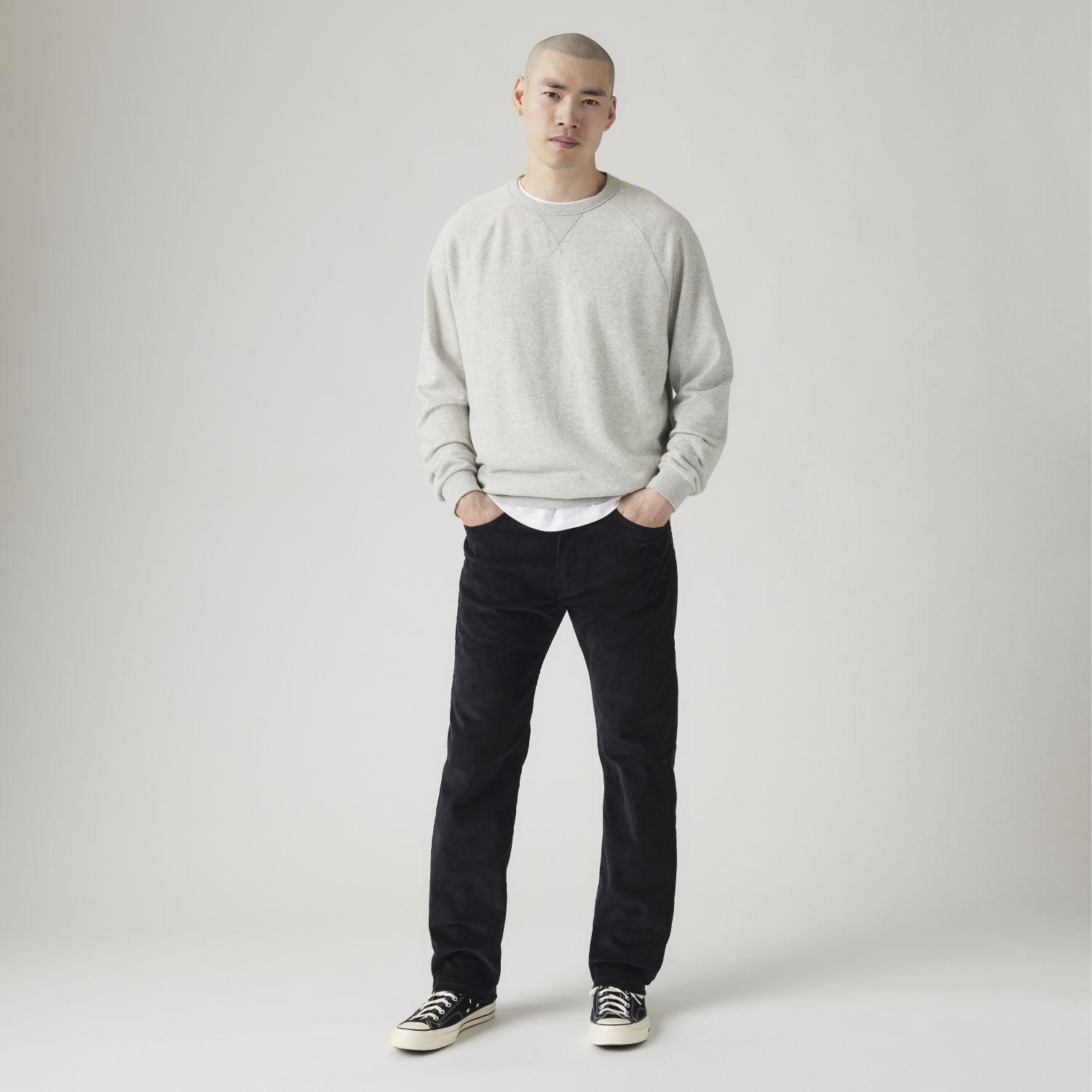 Jeans Hombre 505 Regular Cotelé Negro Levis 00505-1396-3