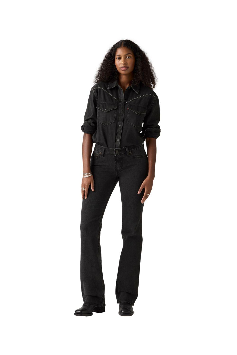 Jeans Mujer Superlow Boot Negro Levis A4679-0052-3