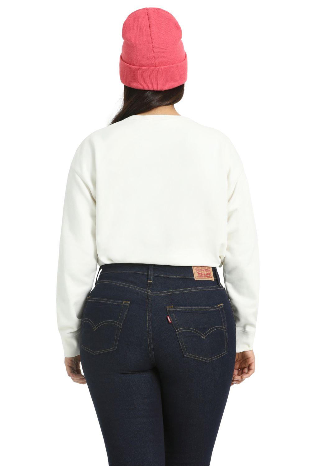 Polerón Mujer Gráfico Blanco Levis A7288-0012-2