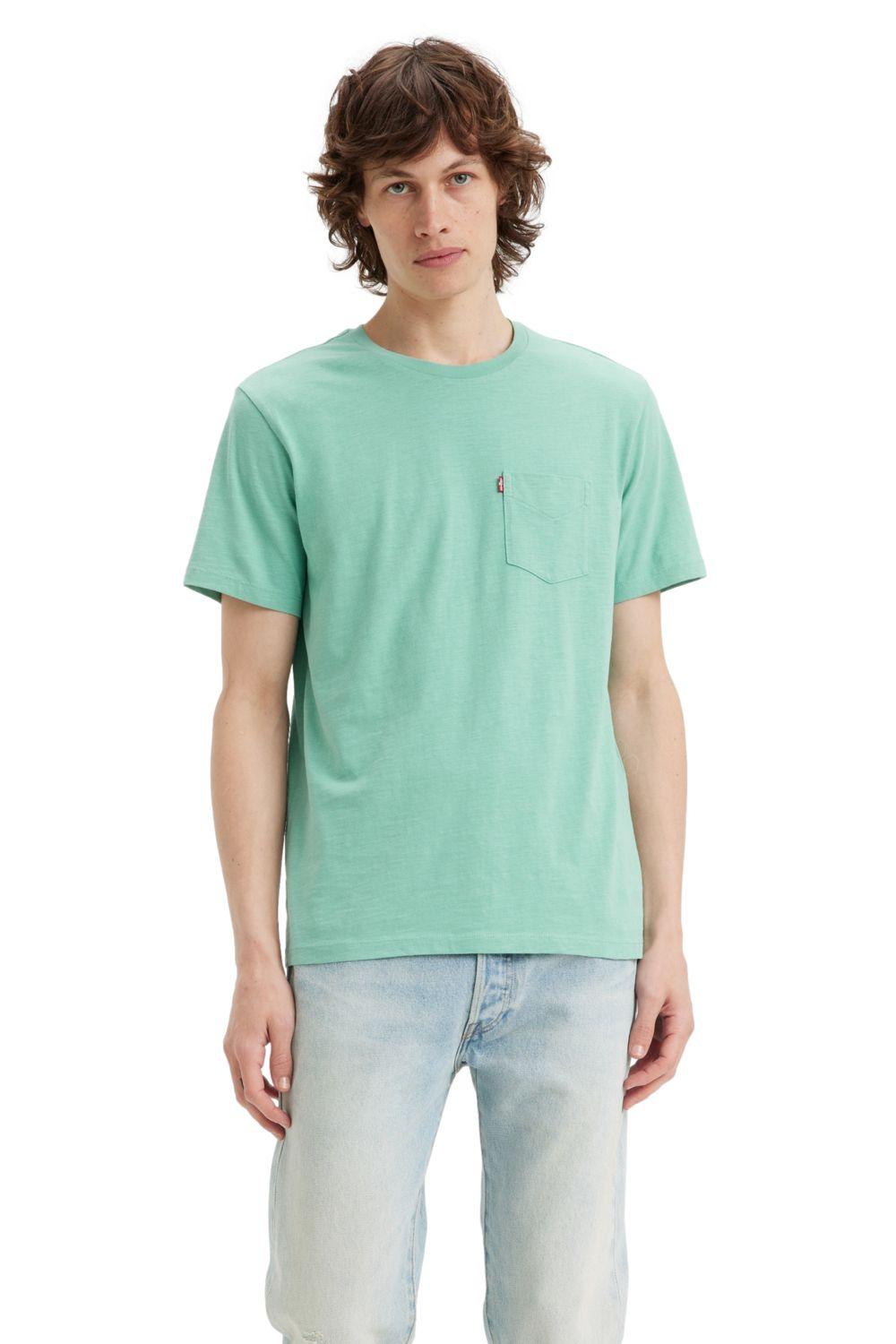 Polera Hombre Manga corta Red Tab Verde Levis 19342-0294-0