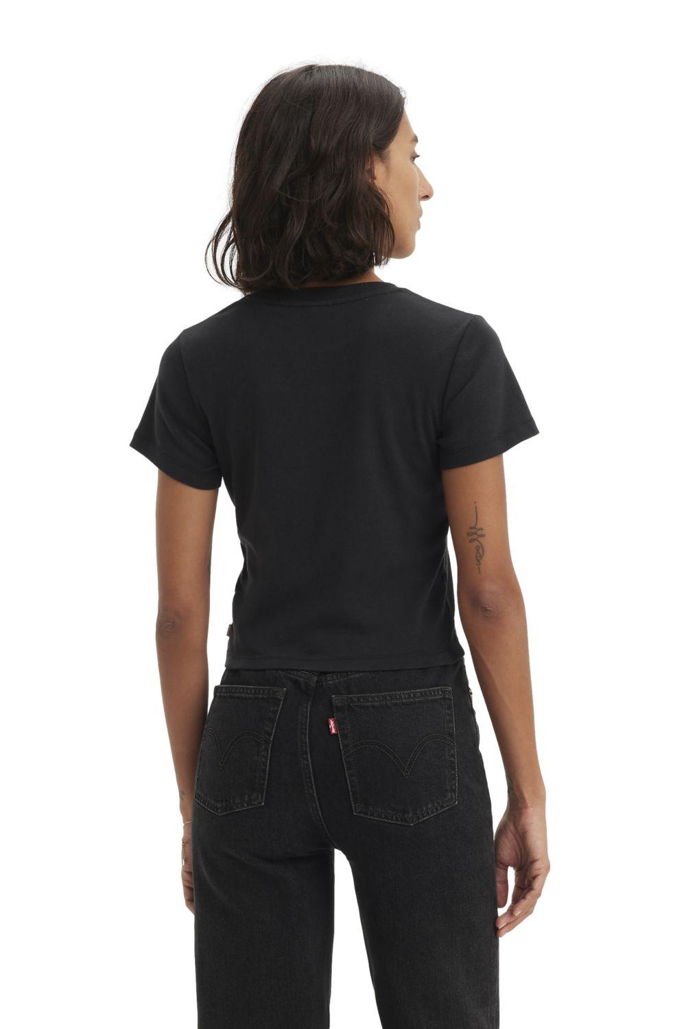 Polera Mujer Essential Sporty Tee Negro Levis A7419-0001-1