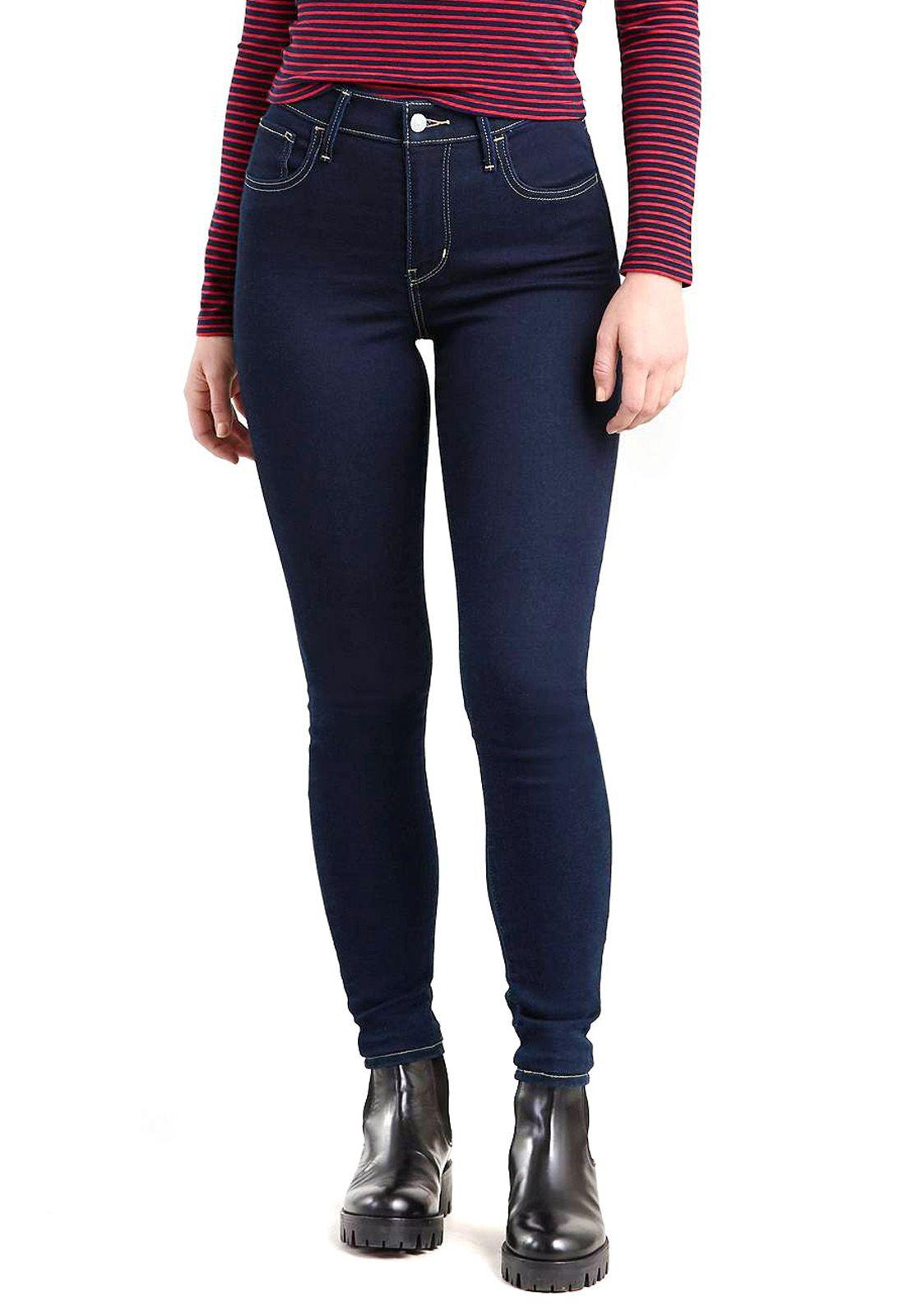 Jeans Mujer 720 HighRise Skinny Azul Oscuro Levis 52797-0015-0