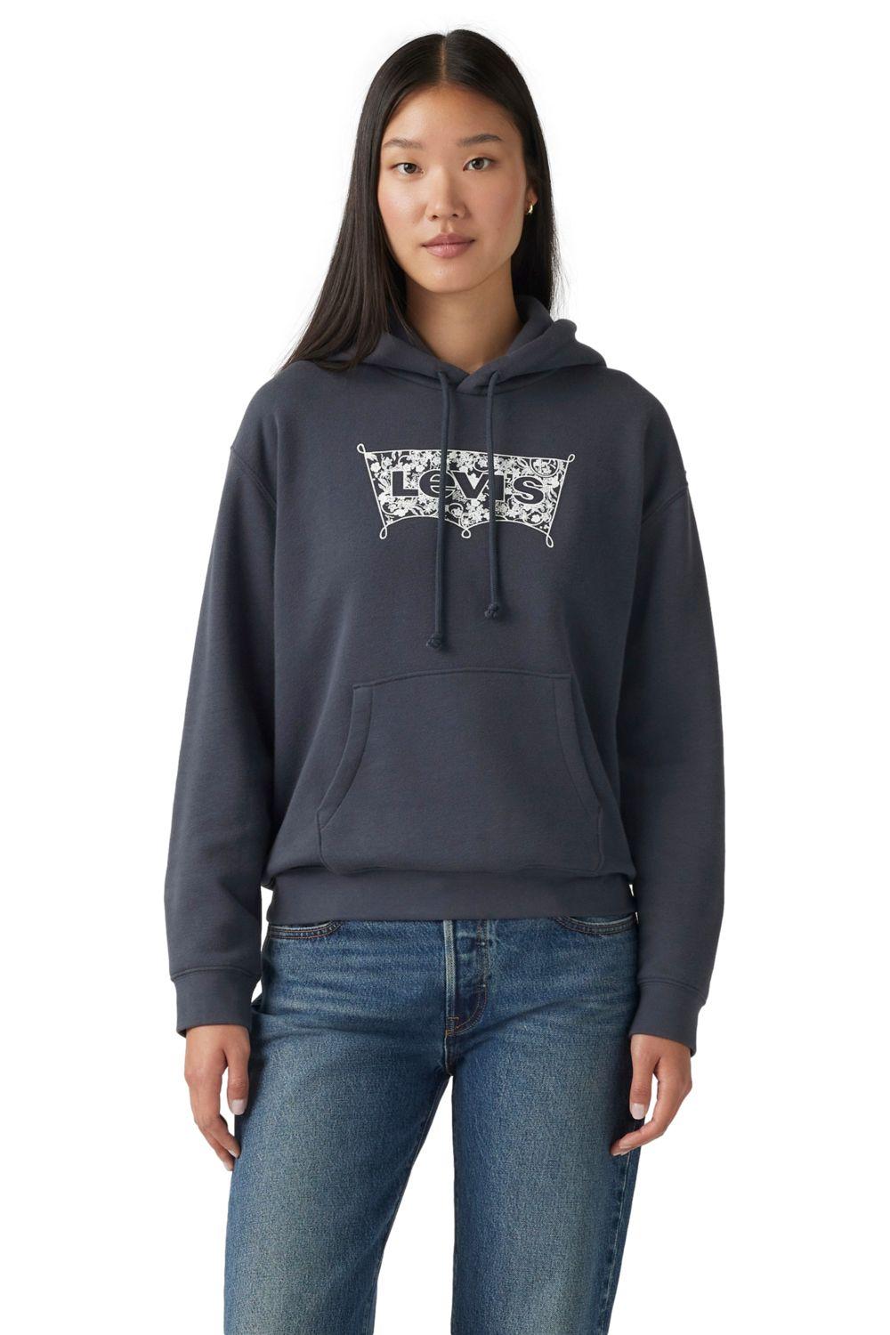 Polerón Mujer Graphic Everyday Hoodie Azul Levis A8801-0028-0