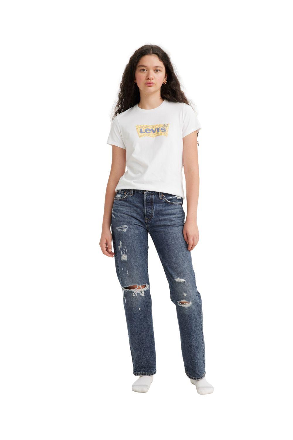 Polera Mujer Manga corta Perfect Batwing Blanco Levis 17369-2241-4