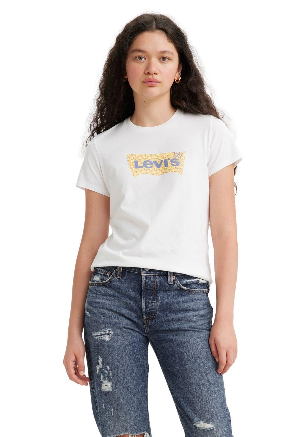 Polera Mujer Manga corta Perfect Batwing Blanco Levis 17369-2241-0