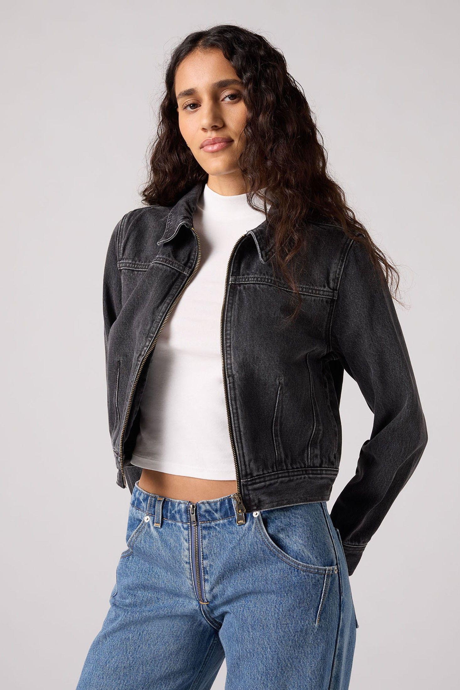 Chaqueta Mujer Dart Trucker Negro Levis 001W8-0001-0