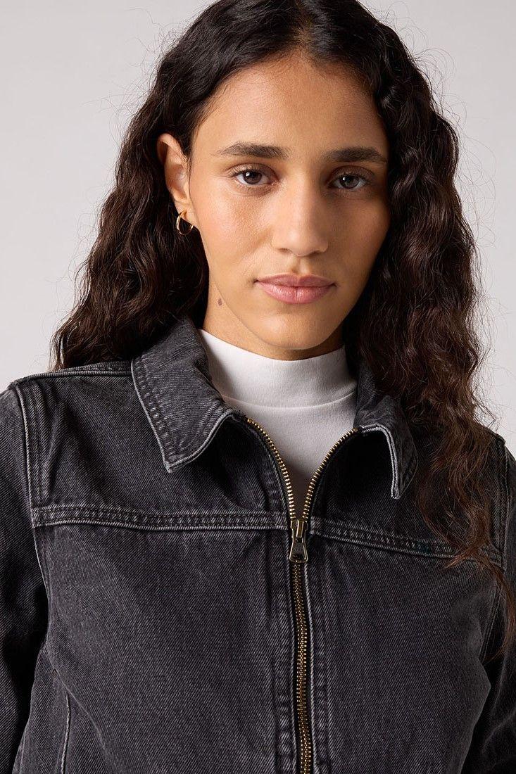 Chaqueta Mujer Dart Trucker Negro Levis 001W8-0001-2